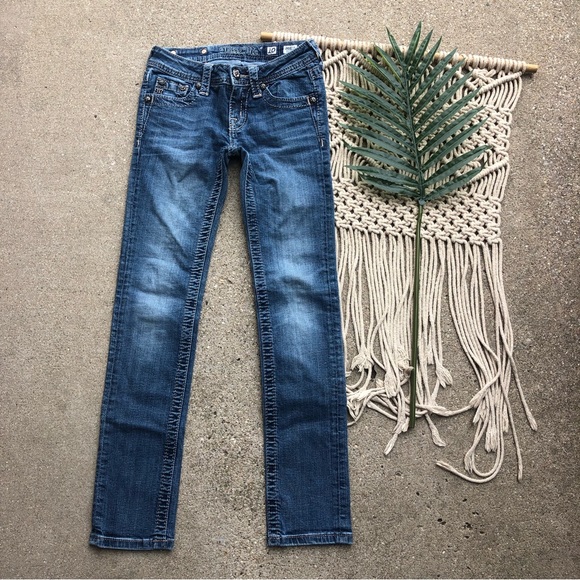 Miss Me Girls Skinny Jeans Size 10 - Picture 2 of 7
